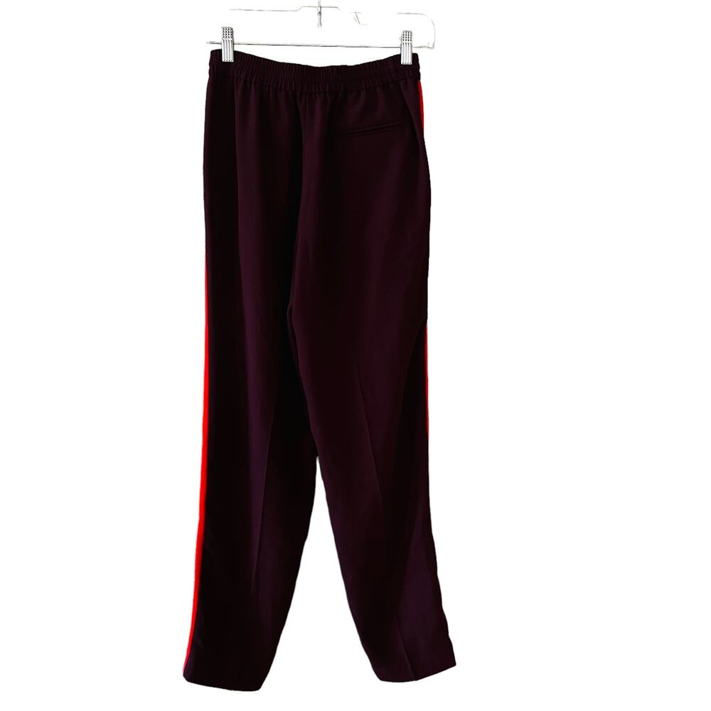 Lacoste Side Striped Pull On Jogger Pants Size EU 32 Red - Picture 4 of 12